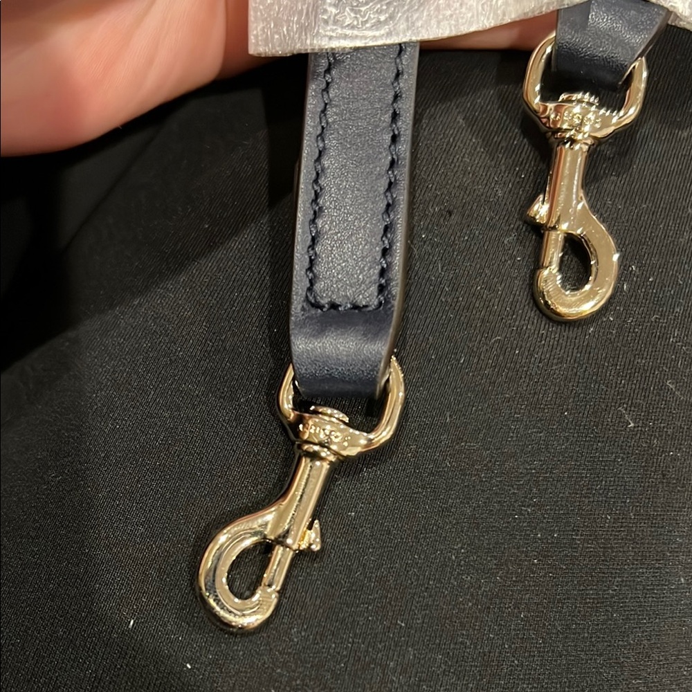 authentic brand new gucci strap navy color